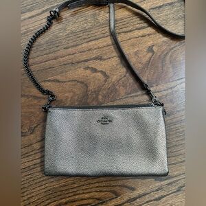 Coach Metallic Crossbody Bag